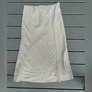 Eileen Fisher beige skirt - size small